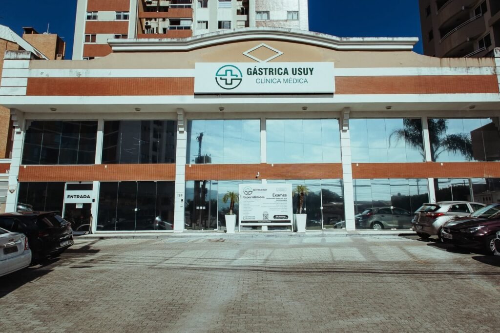 Fachada da clínica Gastrica Usuy, clinica gastro em Florianopolis e São Jose, Santa Catarina.