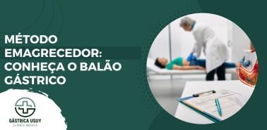 Profissional de saúde examina paciente com foco no balão gástrico como método emagrecedor não cirúrgico, promovido pela Clínica Gástrica Usuy.